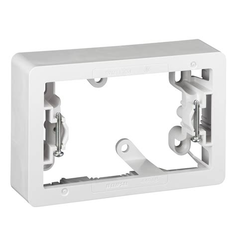 clipsal metal wall box|Clipsal wiring mounting block.